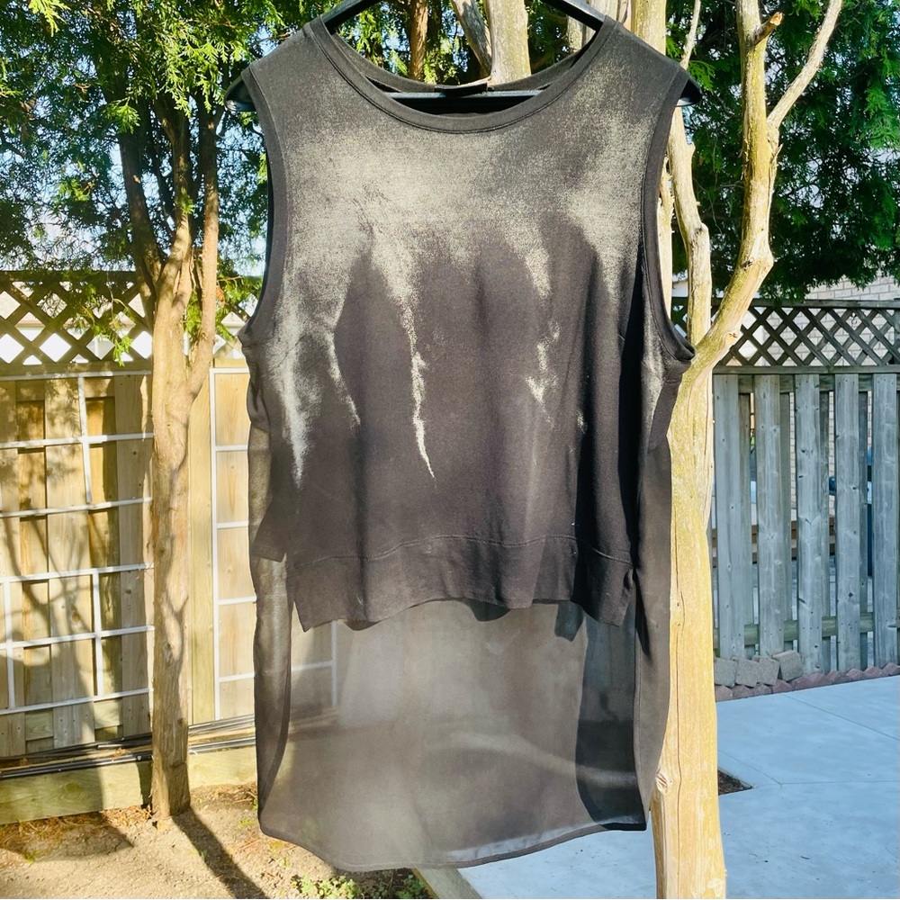 Isabel de Pedro Black Sleeveless Shirt